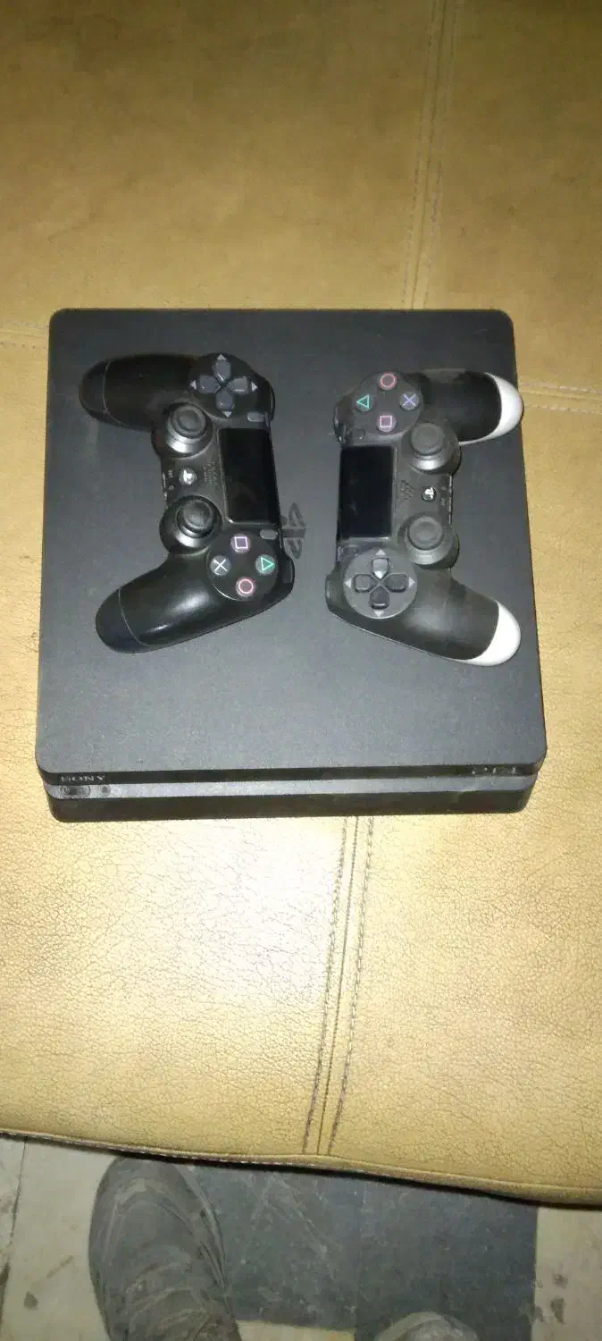 ps4 اسلیم دو دسته|کنسول، بازی ویدئویی و آنلاین|رشت, چله خانه|دیوار