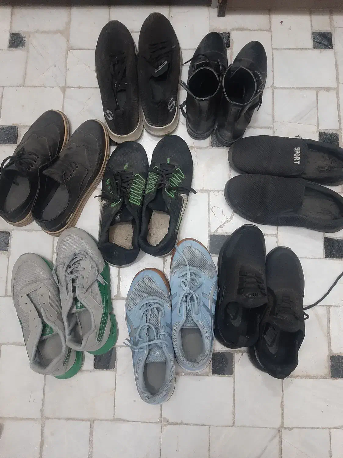 کفش  کتونی صلواتی|کیف، کفش، کمربند|قم, باغ شریفی|دیوار