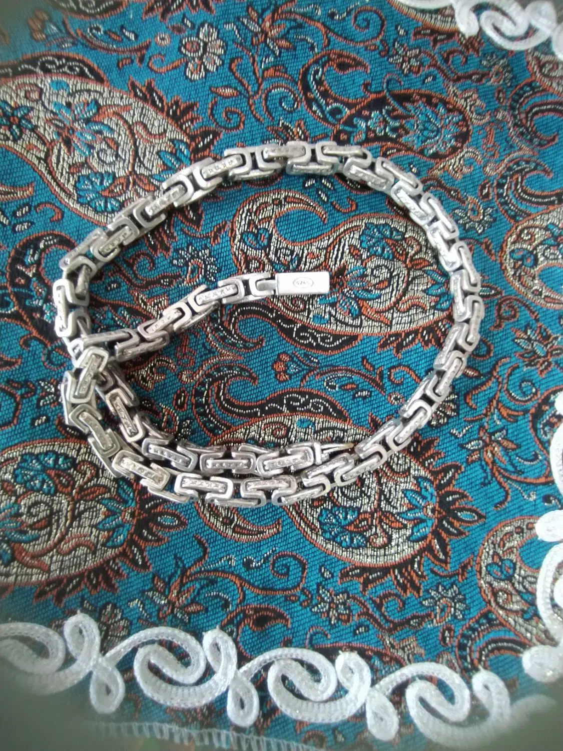 گردنبند نقره دست ساز|جواهرات|بندر ماهشهر, |دیوار