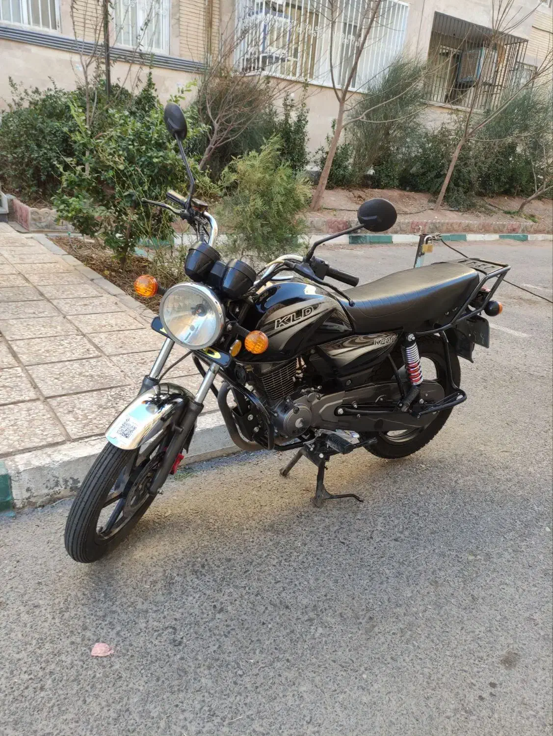 موتور KLD 200|موتورسیکلت|پرند, فاز ۵|دیوار