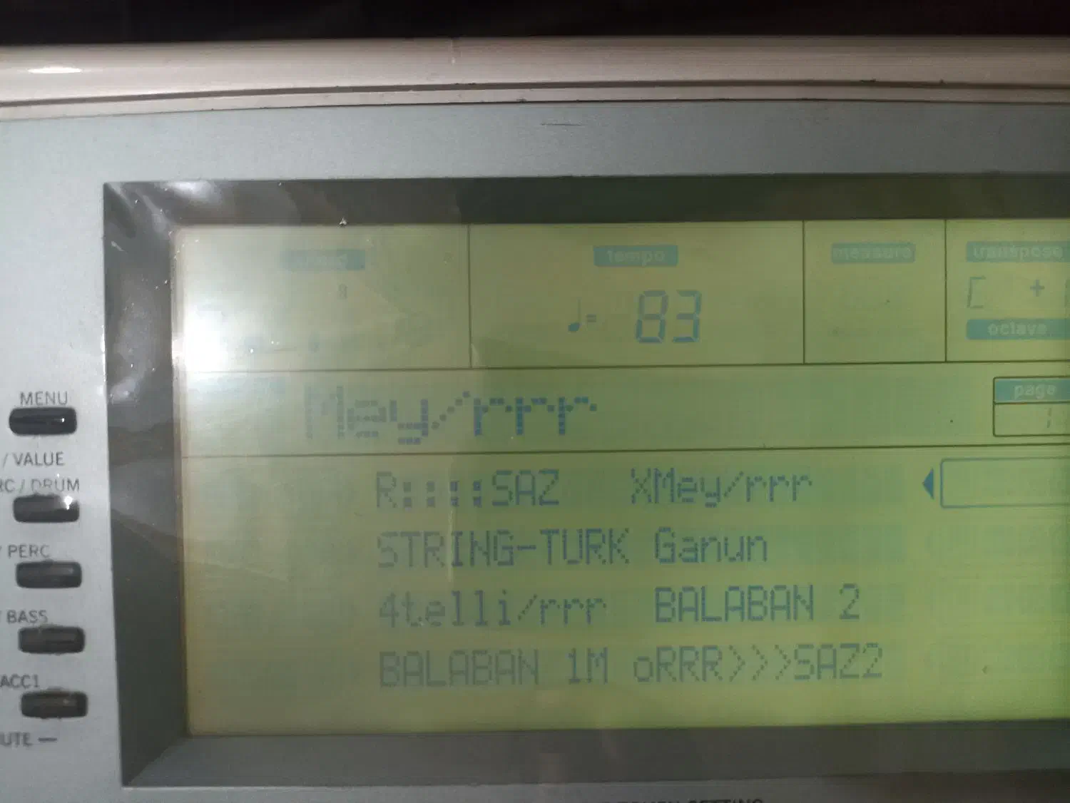 ارگ pa50 تبدیل به pa80 تمیز و خانگی|پیانو، کیبورد، آکاردئون|ارومیه, |دیوار