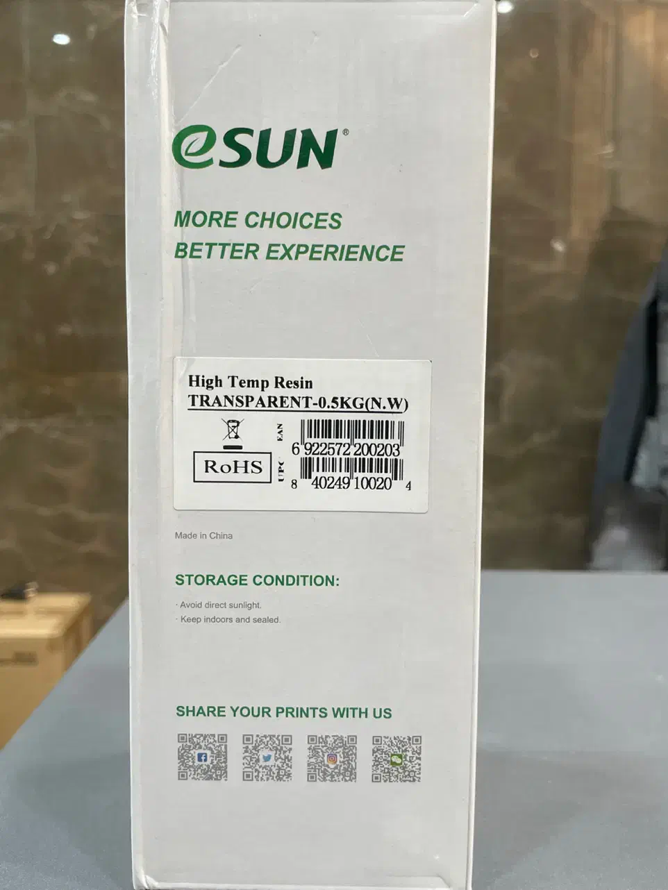 رزین پرینتر سه بعدی|پرینتر، اسکنر، کپی، فکس|تهران, بازار|دیوار