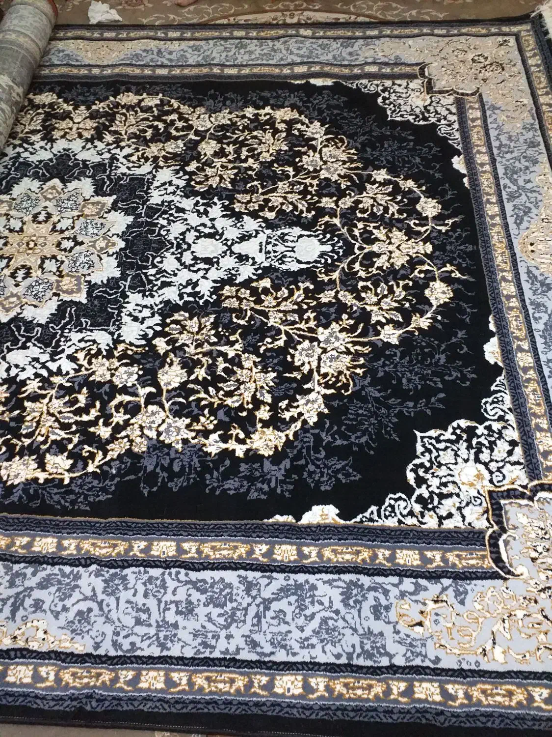 فرش ۹ متری زرین تاج مشهد|فرش|پاکدشت, حصار امیر|دیوار