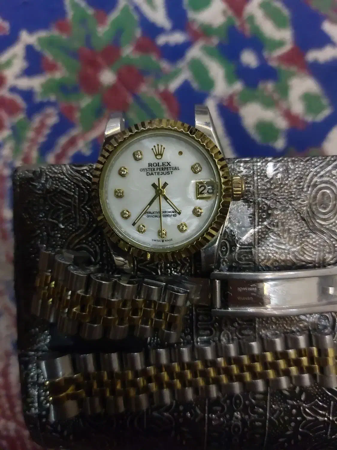 18k رولکس صفحه الماس برلیان|ساعت|اردبیل, |دیوار