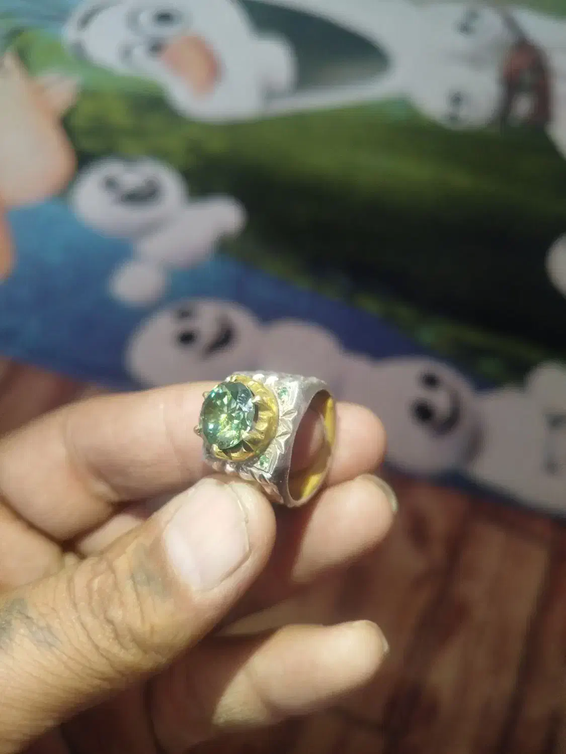 انگشتر موزونایت|جواهرات|زاهدان, |دیوار