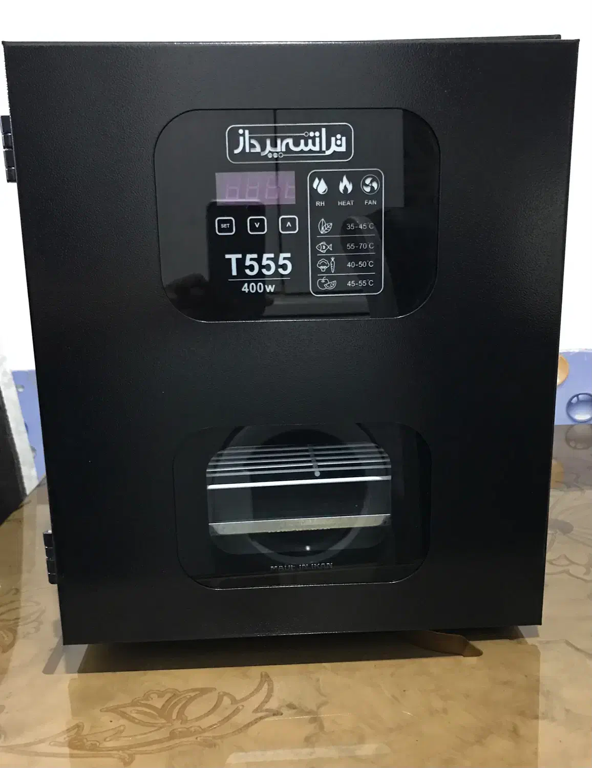 دستگاه میوه خشک کن تراشه پردازمدل T555 گوشت خشک کن|سایر لوازم برقی|مشهد, شهرک مهر آباد|دیوار