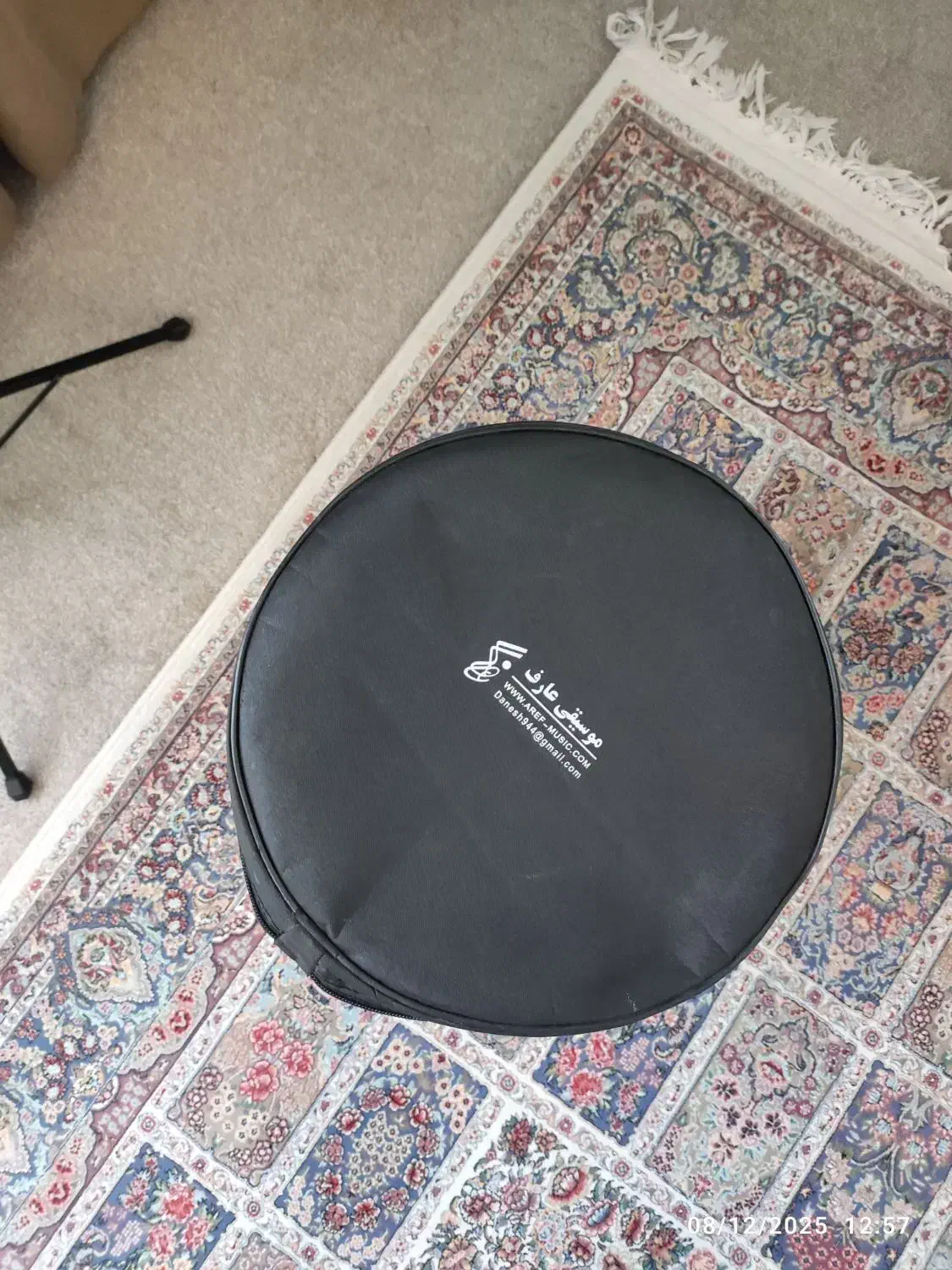 جلد تنبک|سازهای سنتی|کرمانشاه, |دیوار