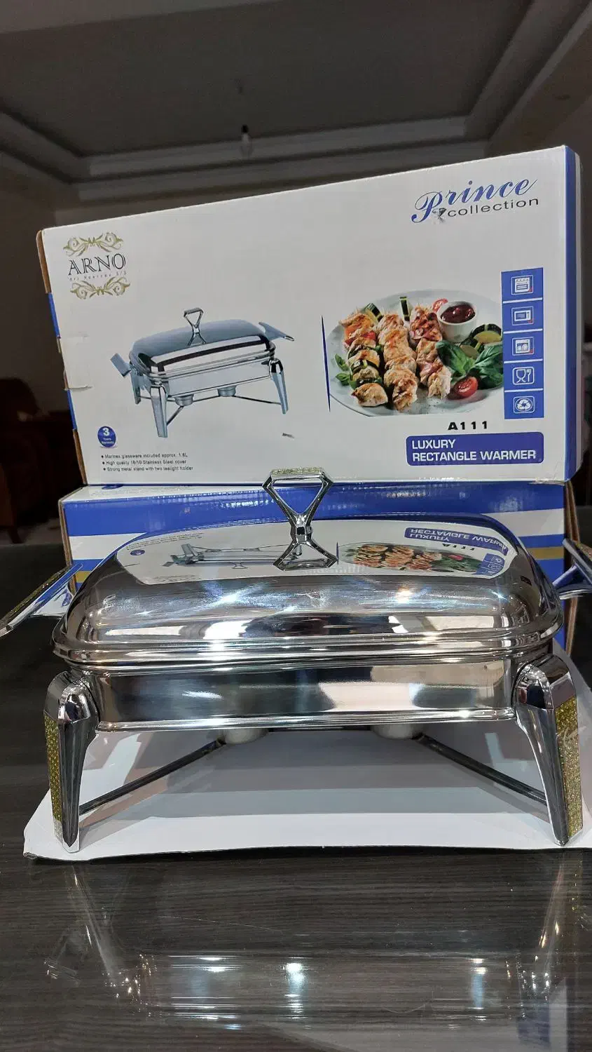 سوفله خوری استیل وارمردار|ظروف سرو و پذیرایی|تهران, استاد معین|دیوار