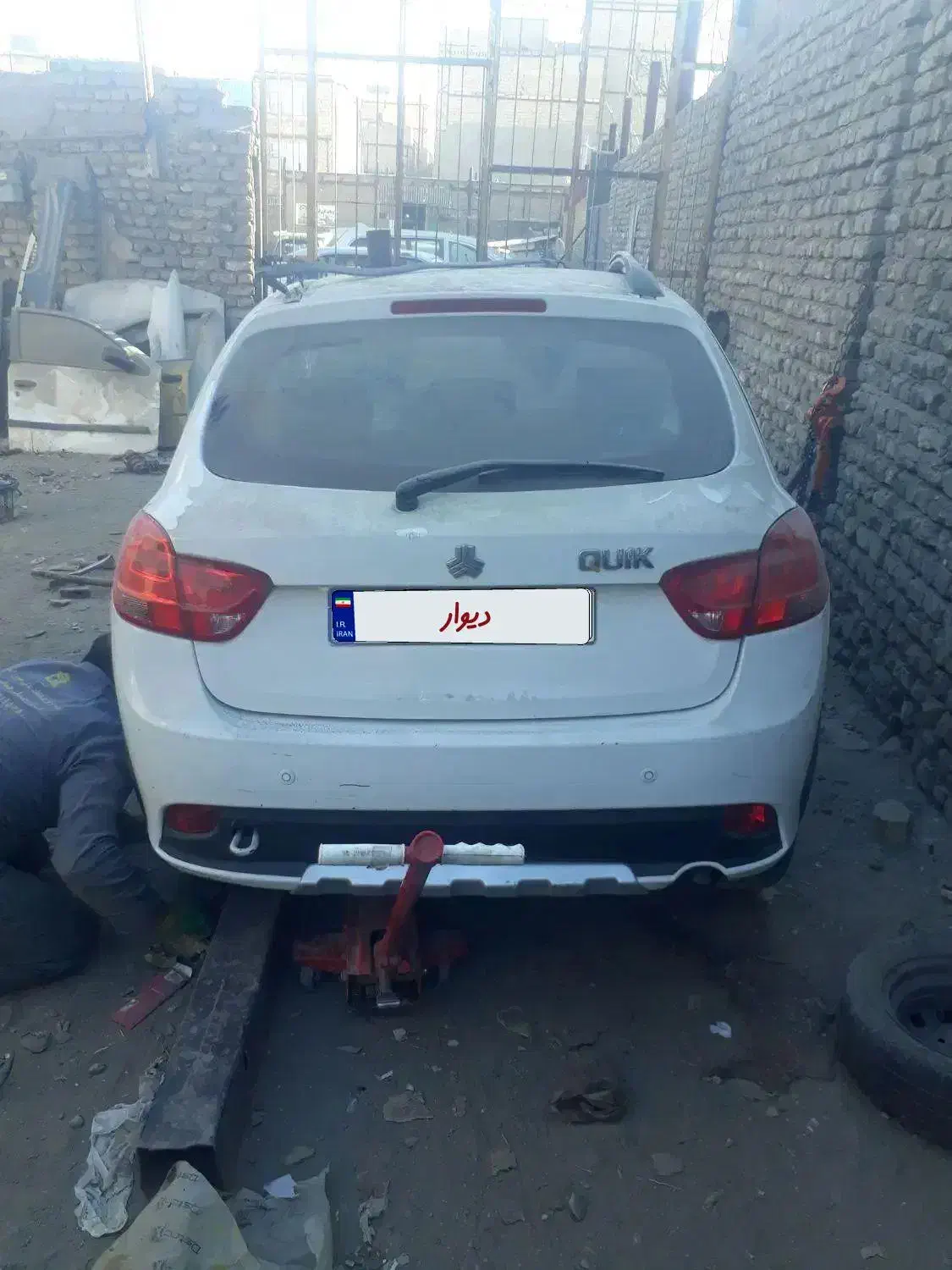 کوئیک ۱۴۰۰ تصادفی|خودرو سواری و وانت|مشهد, توس (بلوار توس)|دیوار