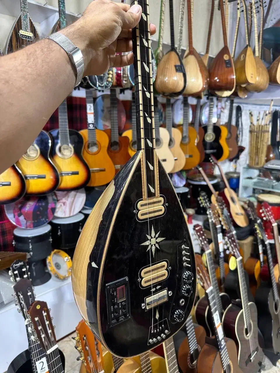 «باغلاما»باغلمه ترکی برقی(الکتریک)بدون عیب|سازهای سنتی|بوکان, |دیوار