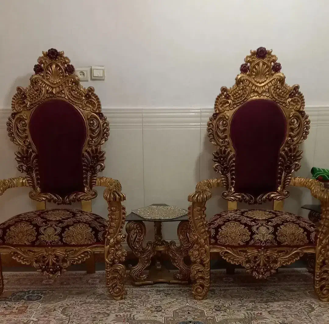 مبل سلطنتی|مبلمان خانگی و میز عسلی|باقرشهر, |دیوار