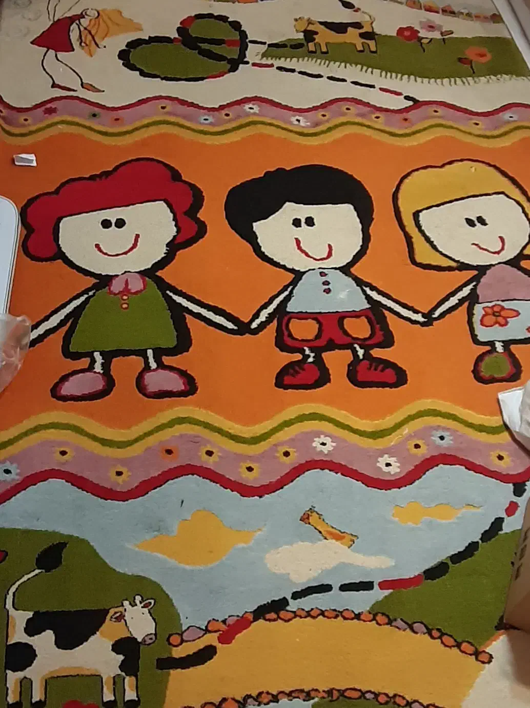 گلیم بچه|گلیم، جاجیم، گبه|کرمانشاه, |دیوار