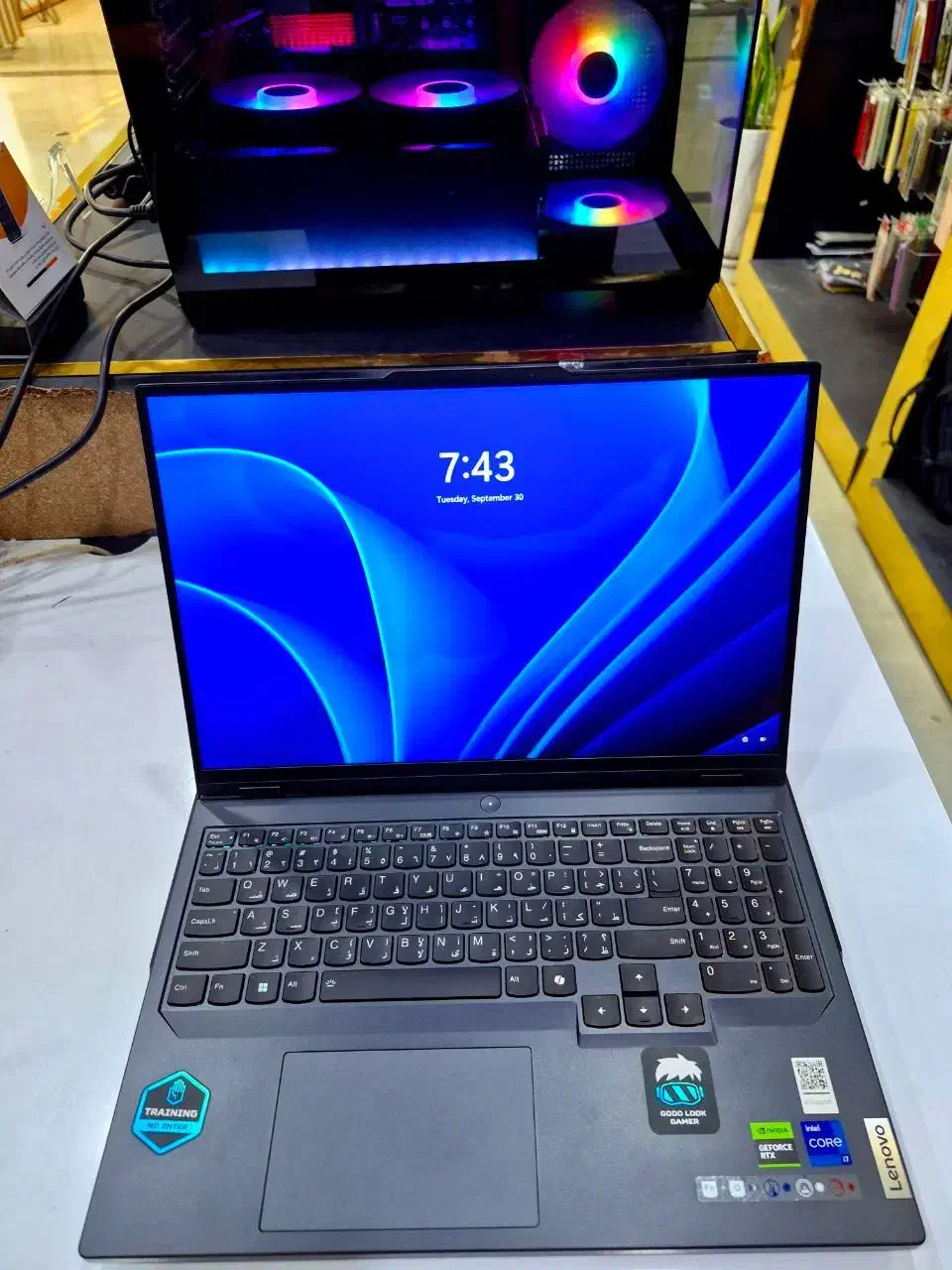 لنوو لژیون گرافیک 8 rtx 4060 صفحه 240 هرتز|رایانه همراه|قزوین, |دیوار