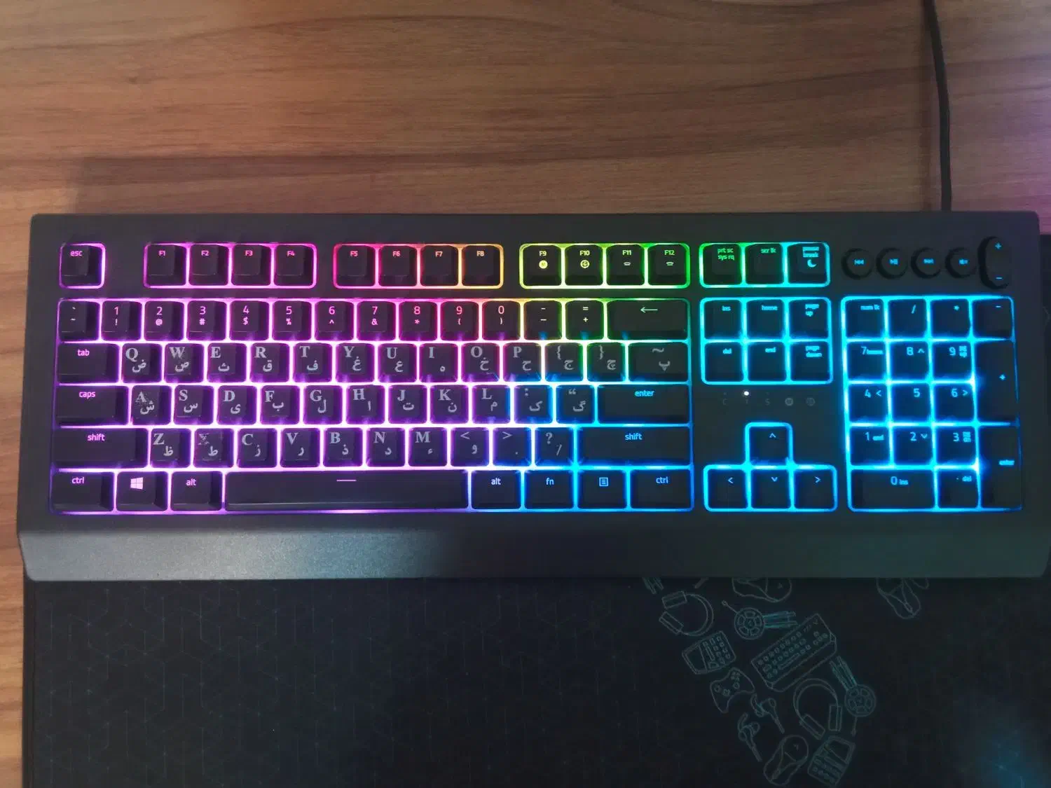 کیبورد گیمینگ Razer cynosa v2|قطعات و لوازم جانبی رایانه|شیراز, شهرک والفجر|دیوار