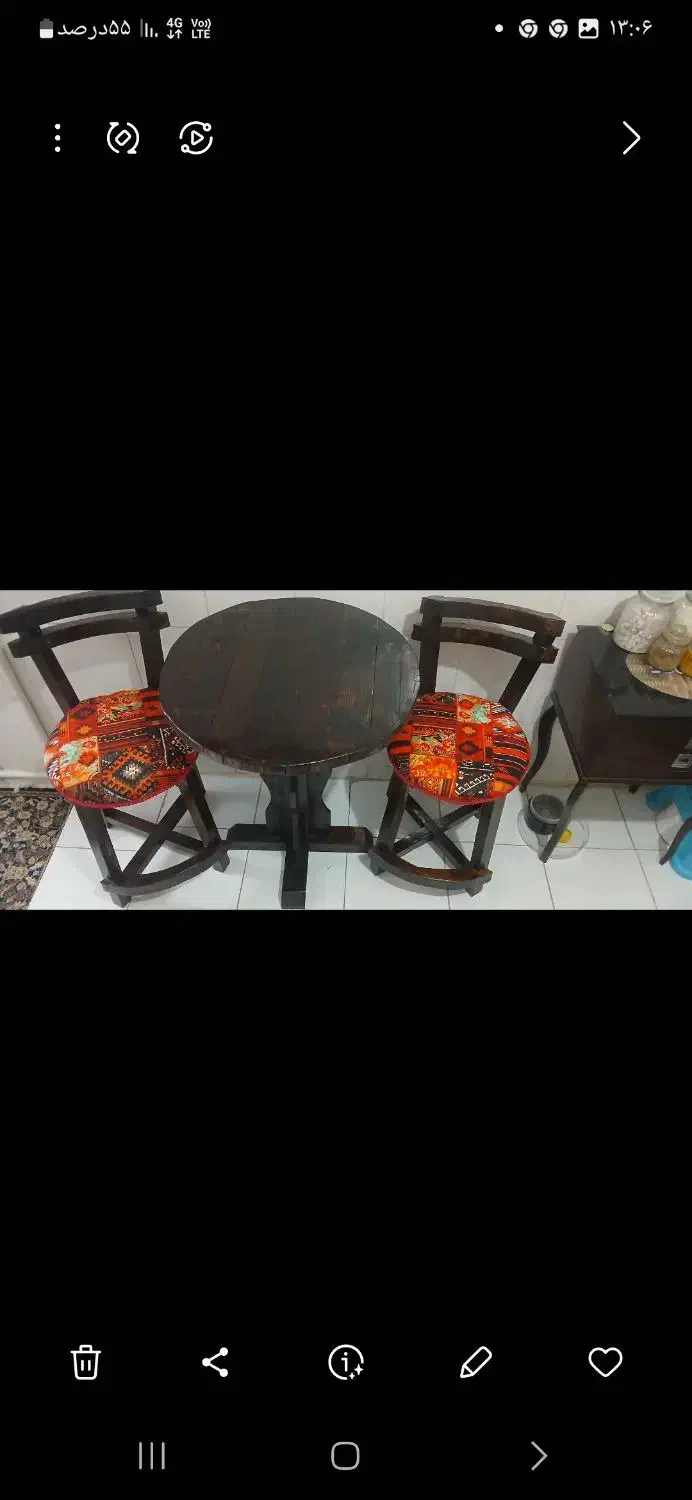 چوبی صندلی سنتی لهستان|صندلی و نیمکت|فردیس, شهرک ناز|دیوار