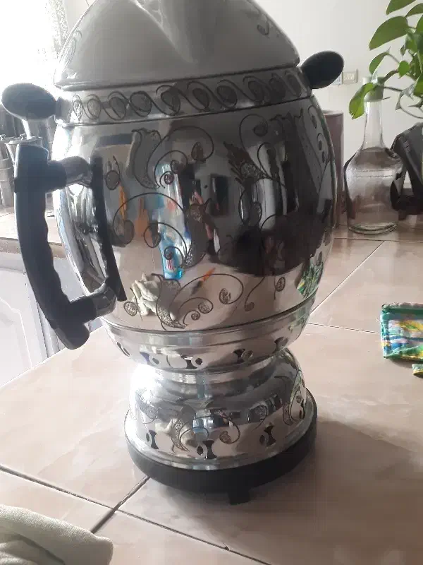 سماور گازی دماوند ۶لیتری|قوری، کتری، قهوه‌ساز دستی|پیشوا, |دیوار