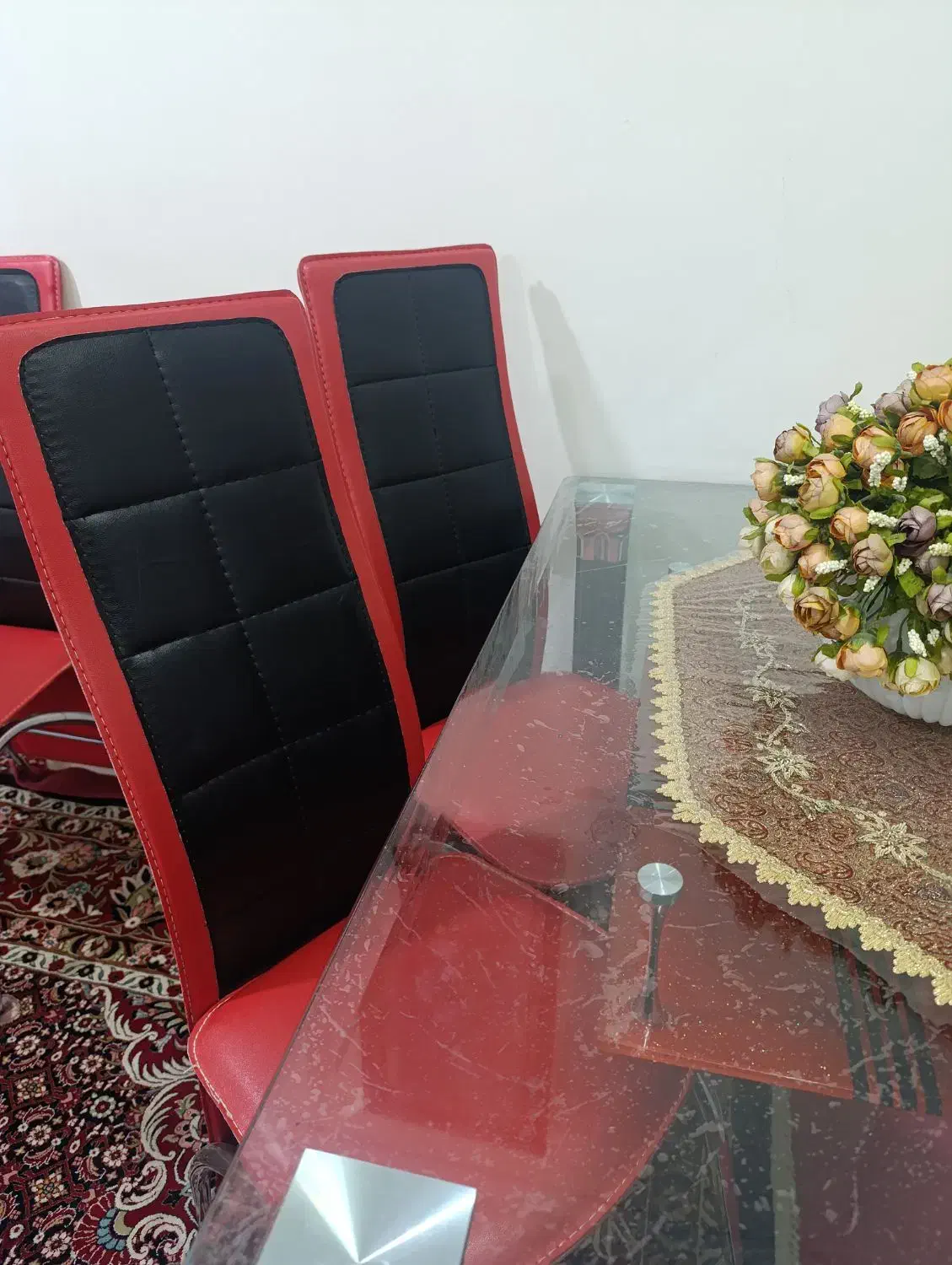 ناهر خوری 4نفره|میز و صندلی غذاخوری|همدان, |دیوار