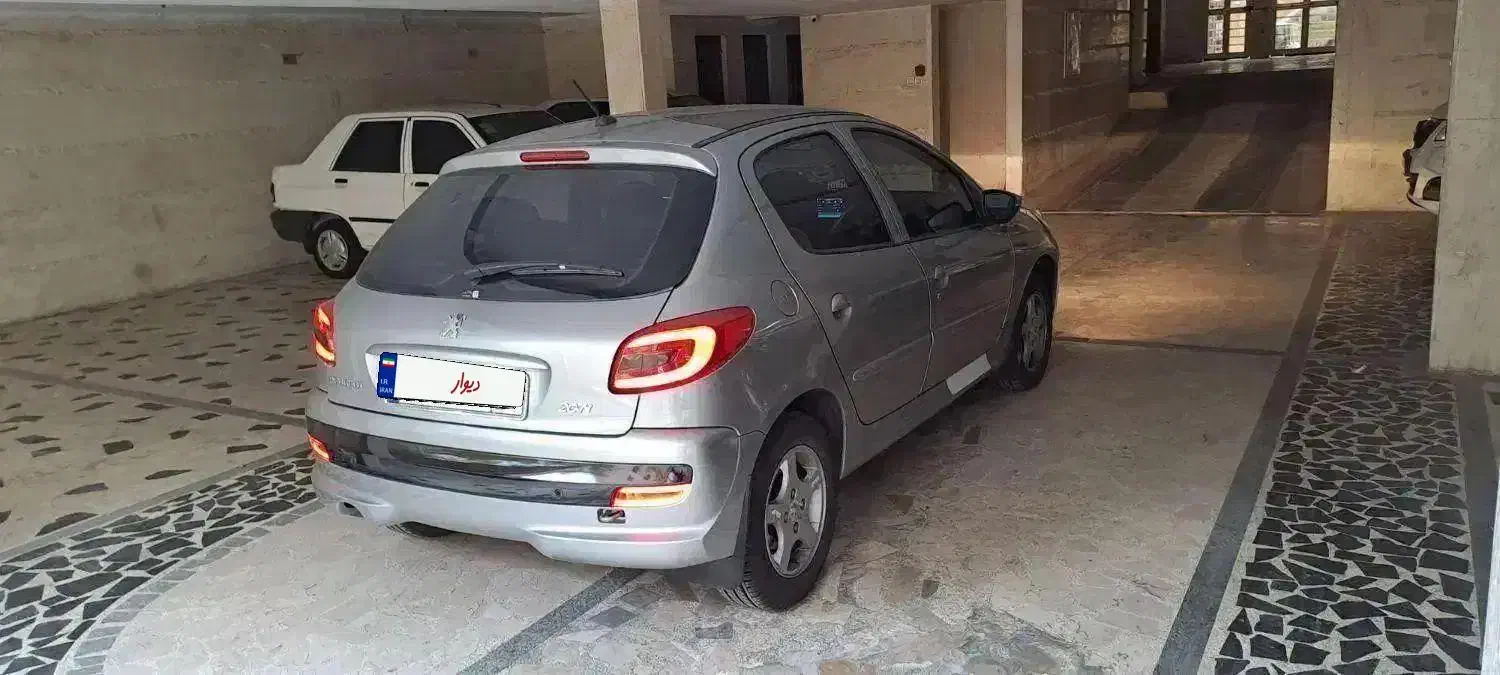 207 پانوراما اتومات تیتانیوم بی رنگ|خودرو سواری و وانت|قدس, شهرقدس|دیوار