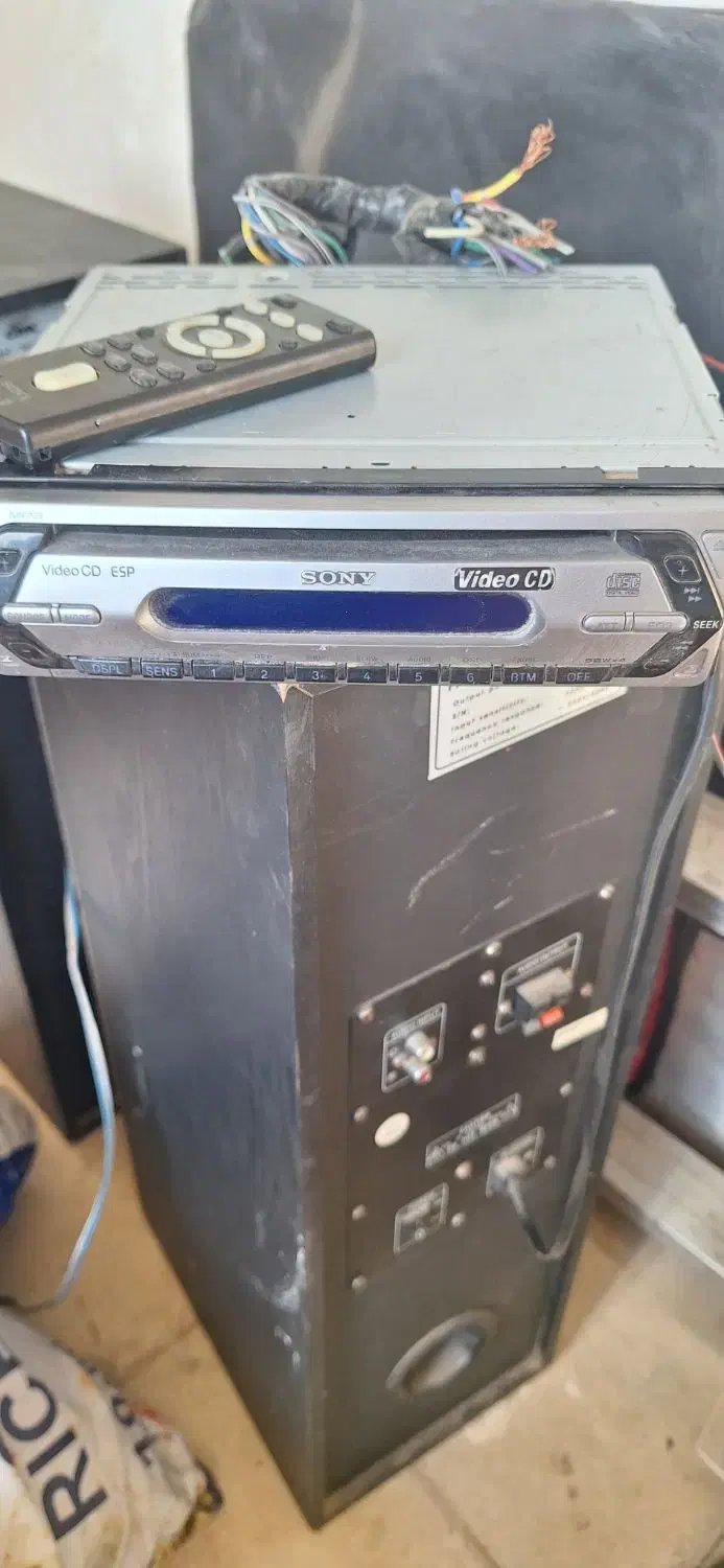 پخش سونی ژاپن خودرو سی دی خور تصویری|قطعات یدکی و لوازم جانبی|شیراز, کوشک میدان|دیوار