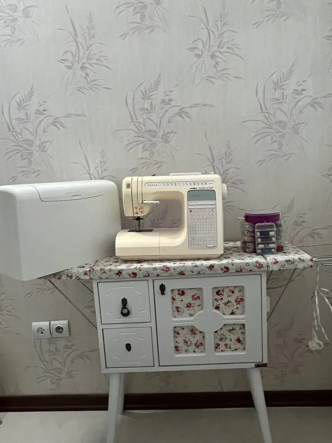 چرخ خیاطی جوکی ژاپنی با میز|چرخ خیاطی و ریسندگی|مشهد, الهیه|دیوار