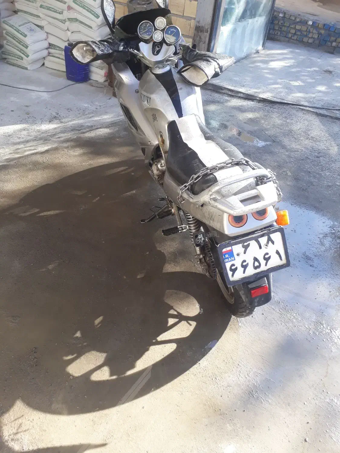 موتور طرح کیپس|موتورسیکلت|گلپایگان, |دیوار