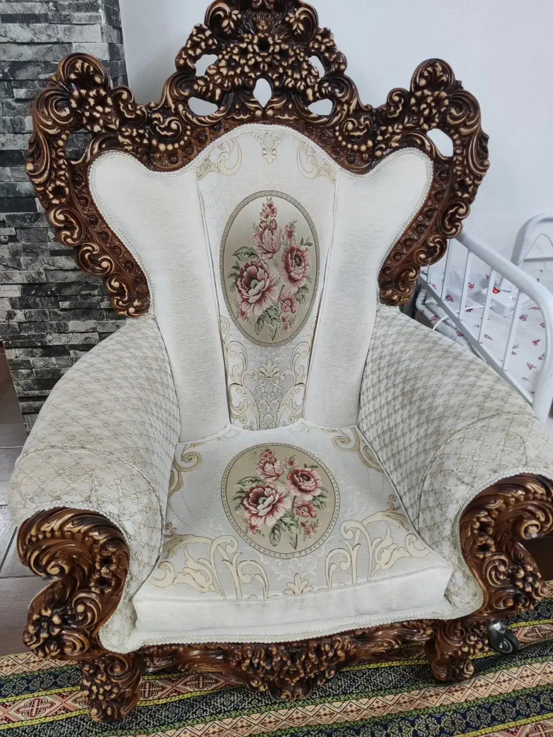 مبل سلطنتی|مبلمان خانگی و میز عسلی|سنندج, |دیوار