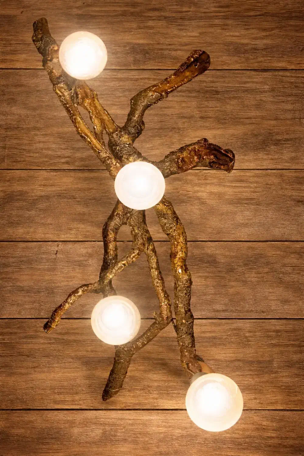 لوستر چوبی دست ساز|لوستر و چراغ آویز|پیشوا, |دیوار