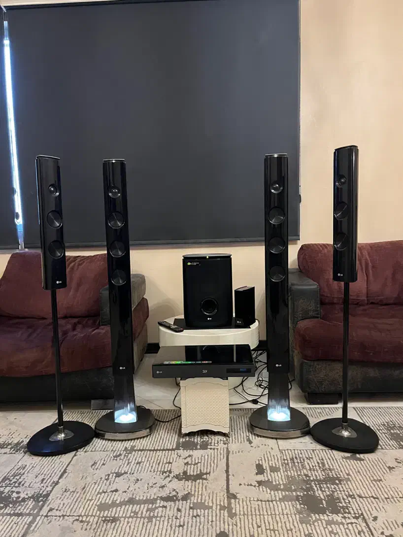 سینمای خانگی LG مدل LH-W895XBH فول ست سالم|سیستم صوتی خانگی|گرمدره, |دیوار