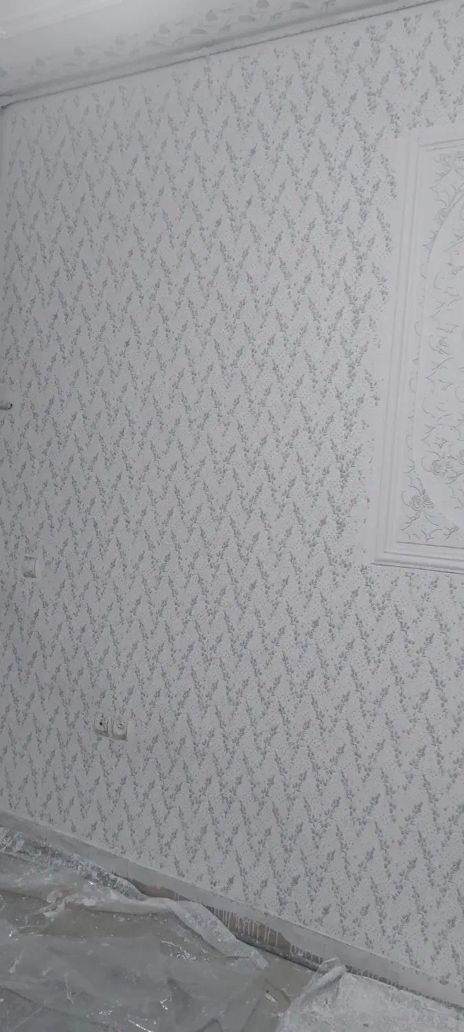 نقاشی ساختمان وطرح کاغذدیواری|خدمات پیشه و مهارت|خرم‌آباد, |دیوار