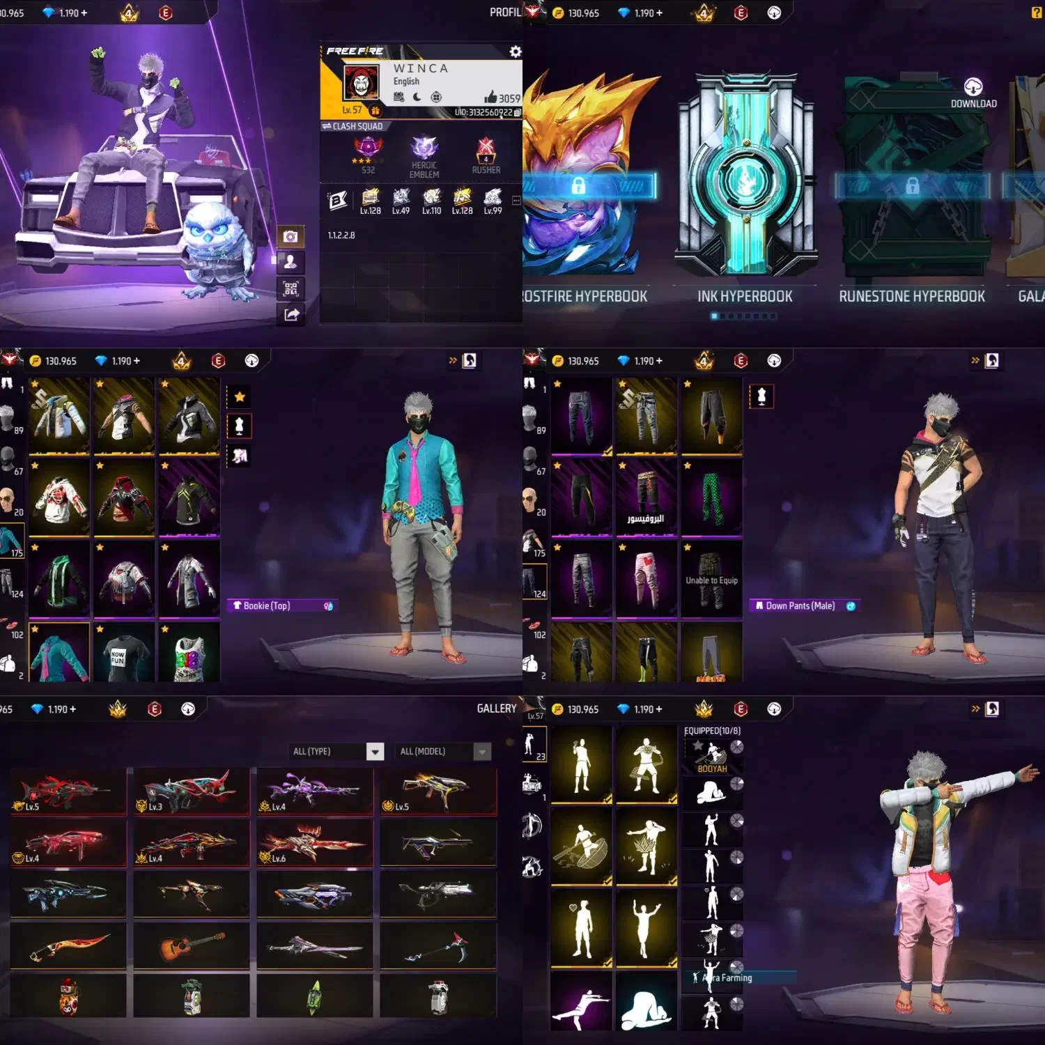 اکانت فری فایر|کنسول، بازی ویدئویی و آنلاین|پاکدشت, پاکدشت (مامازند)|دیوار