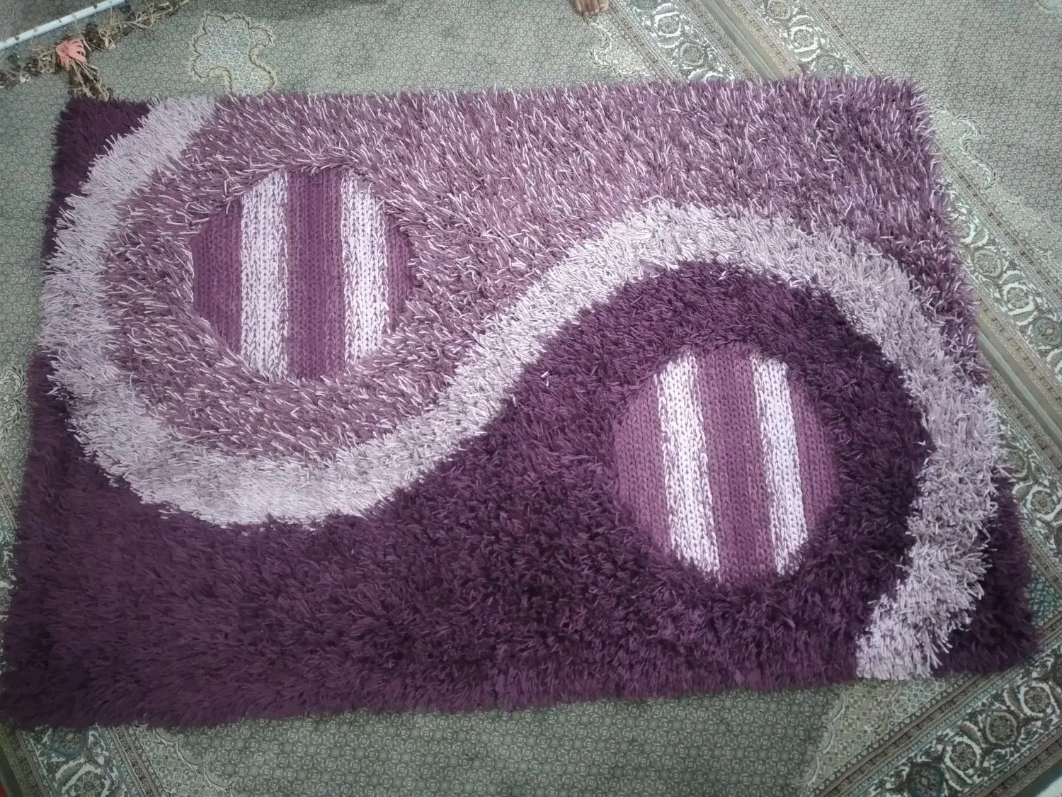 گلیم نخی ترک  درحد نو|گلیم، جاجیم، گبه|وحیدیه, |دیوار