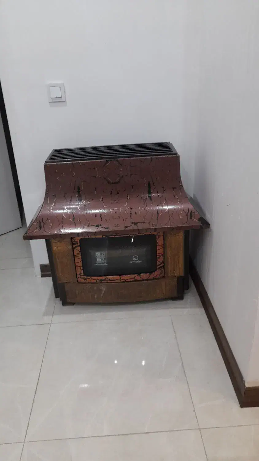 بخاری شومینه ای|بخاری، هیتر، شومینه|کرمانشاه, |دیوار