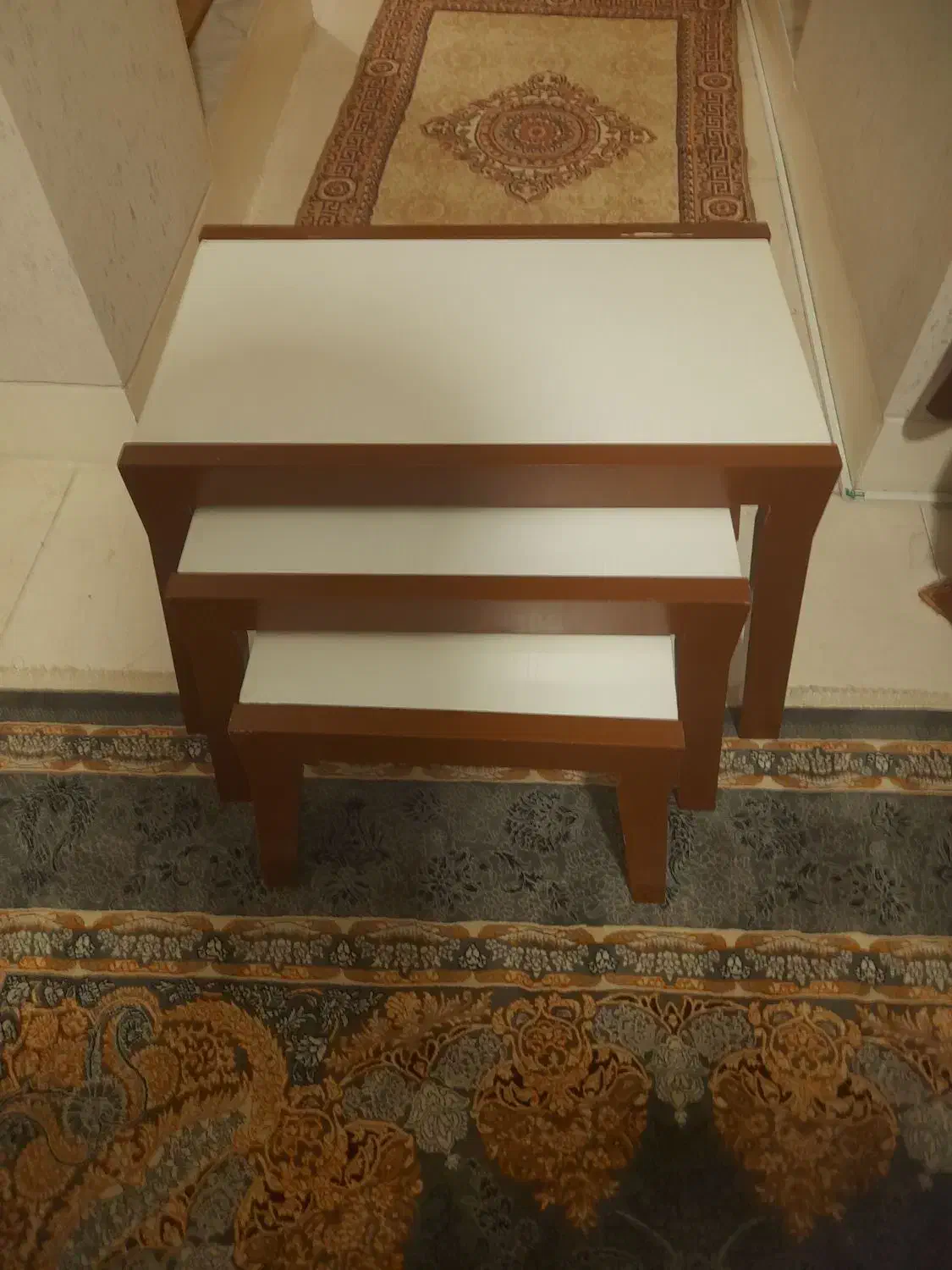 گلپایگان فروش میز عسلی چهار عدد|مبلمان خانگی و میز عسلی|گلپایگان, |دیوار