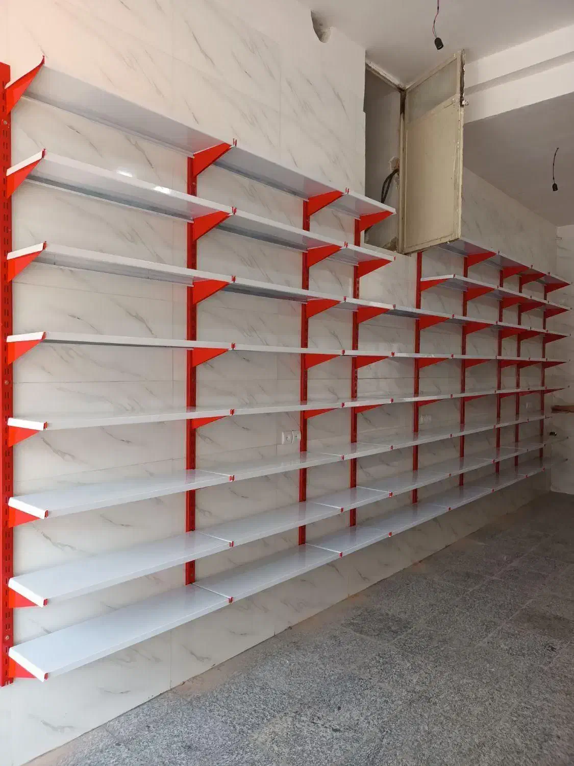 قفسه فلزی.قفسه دیواری.قفسه فروشگاهی.قفسه هایپری|فروشگاه و مغازه|یزد, |دیوار