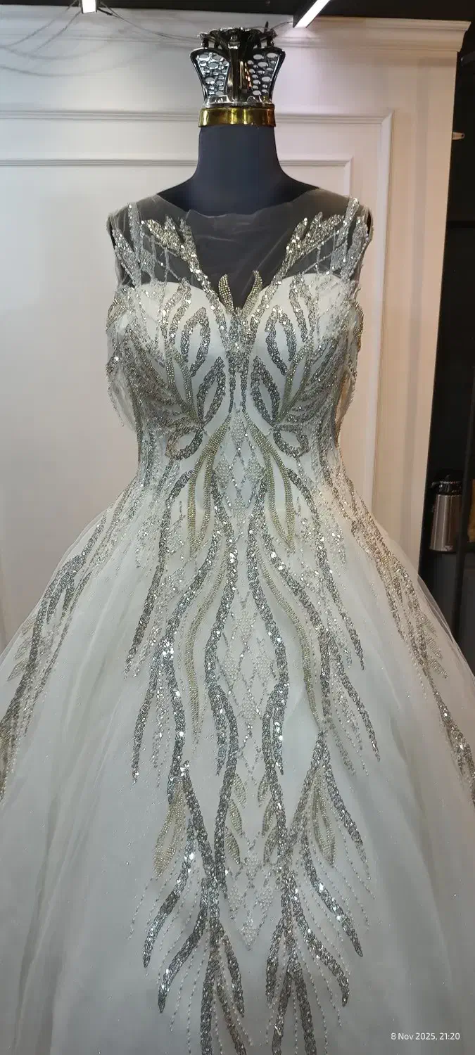 فروش لباس عروس فری سایز دوخت تهران|لباس|سیرجان, |دیوار