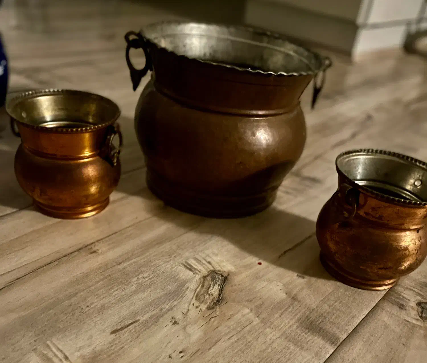 ظروف مسی قدیمی|کلکسیون اشیاء عتیقه|تهران, درکه|دیوار