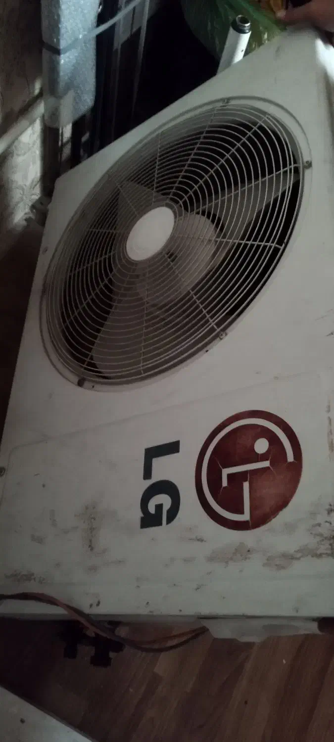 کولر گازی ۲۴هزار ال جی با تمام وسایل کاملا سالم|کولر گازی و فنکوئل|هشتگرد, هشتگرد قدیم|دیوار