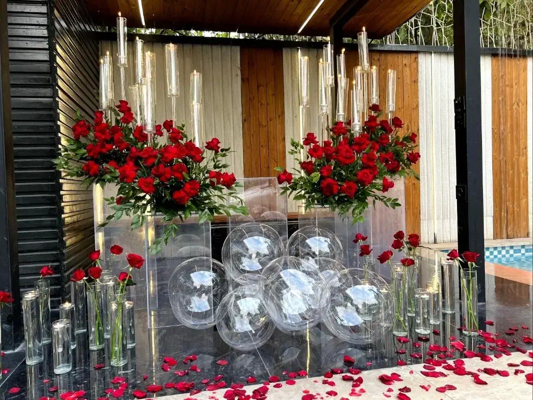 گل آرایی و بادکنک آرایی لاکچری|خدمات پذیرایی، مراسم|تهران, مرزداران|دیوار