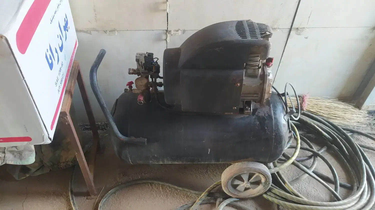 پمپ باد 50لیتری|ابزارآلات|عطاملک, |دیوار