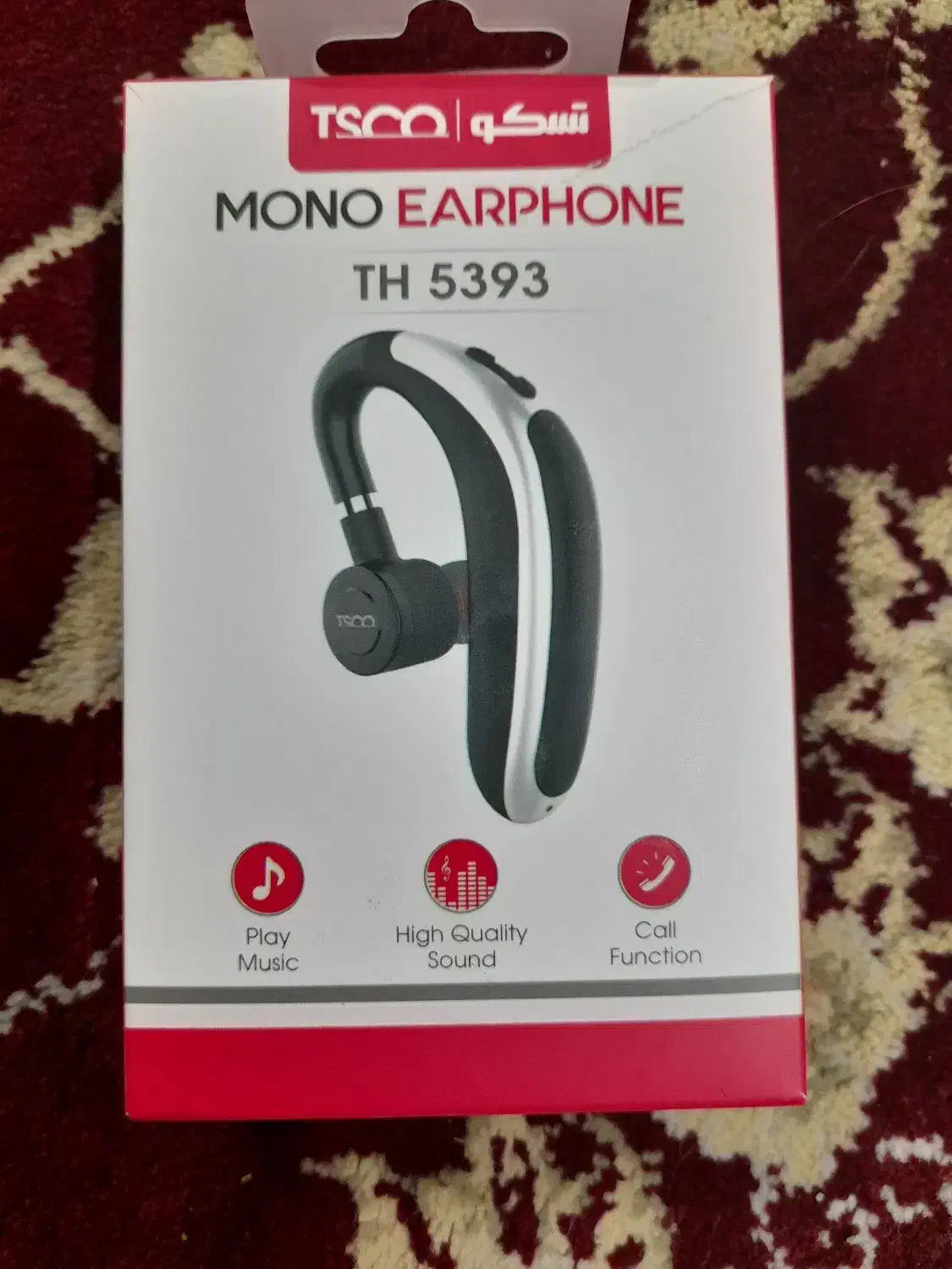 بلوتوث مدل تسکو MONO EARPHONE TH 5393|لوازم جانبی موبایل و تبلت|ارومیه, |دیوار