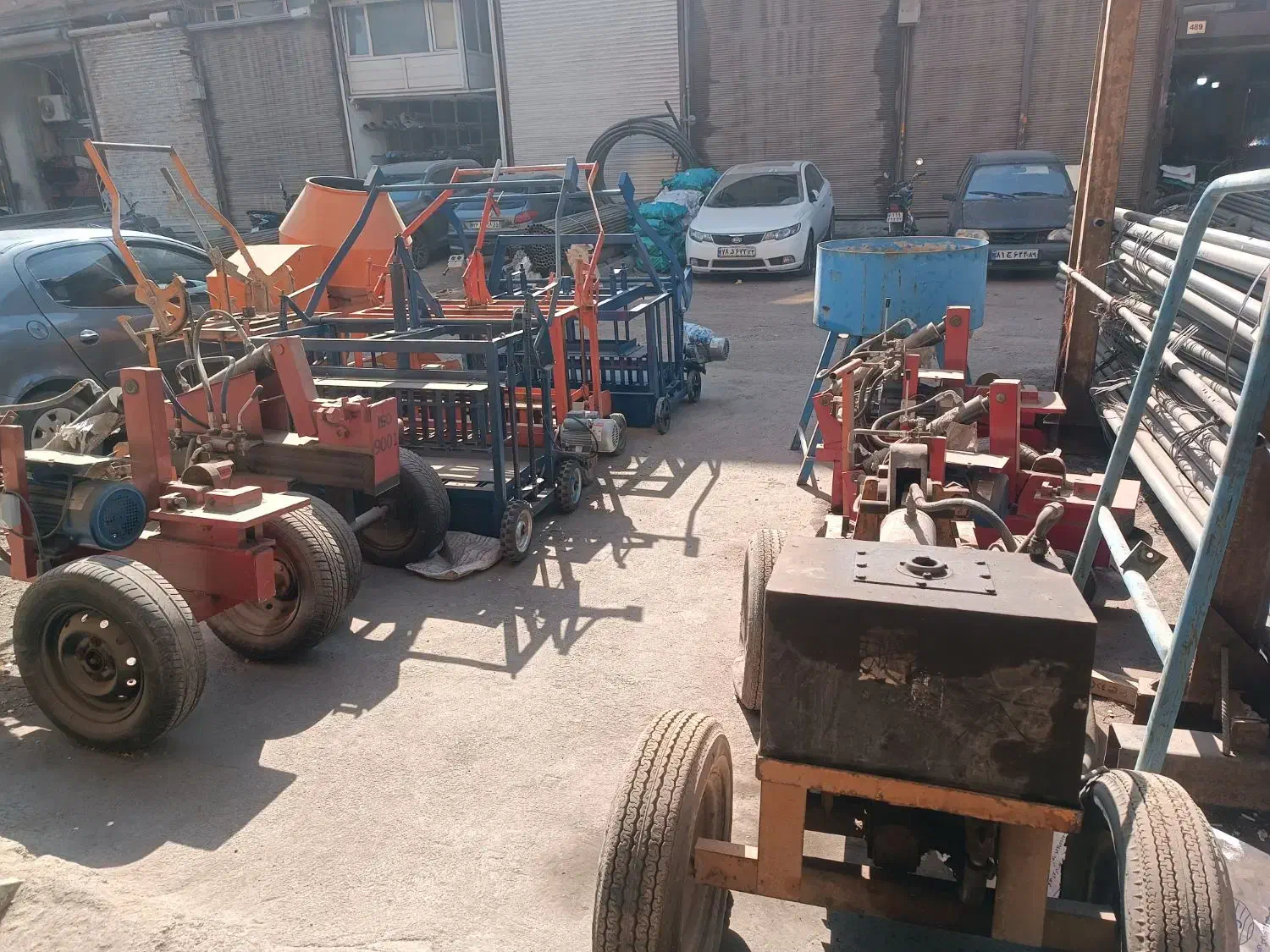 دستگاه بلوک زن کارکرده|ماشین‌آلات صنعتی|تهران, شادآباد|دیوار