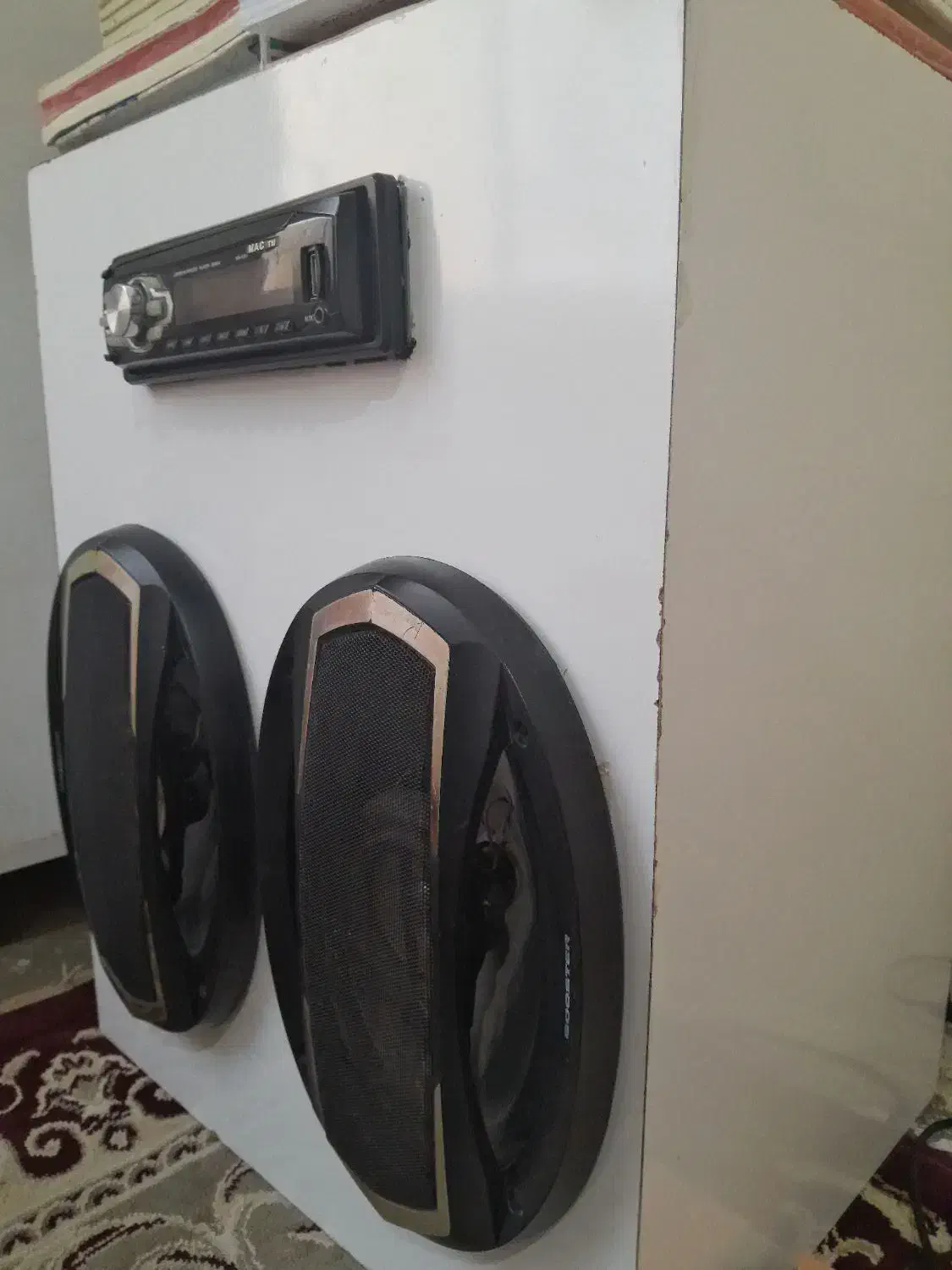 باند دستی با پخش و جعبه سالم|سیستم صوتی خانگی|کاشمر, |دیوار