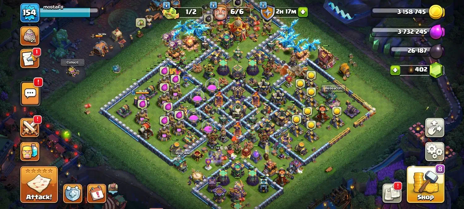 اکانت کلش|کنسول، بازی ویدئویی و آنلاین|تهران, شهرک فرهنگیان|دیوار