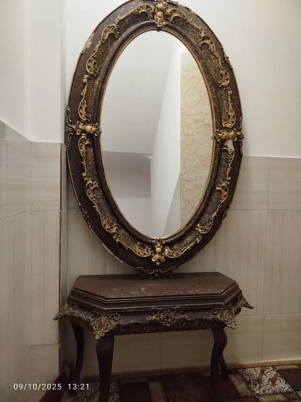 آیینه قدی ۵۰۰هزارتومن|آینه|قم, شاه ابراهیم|دیوار