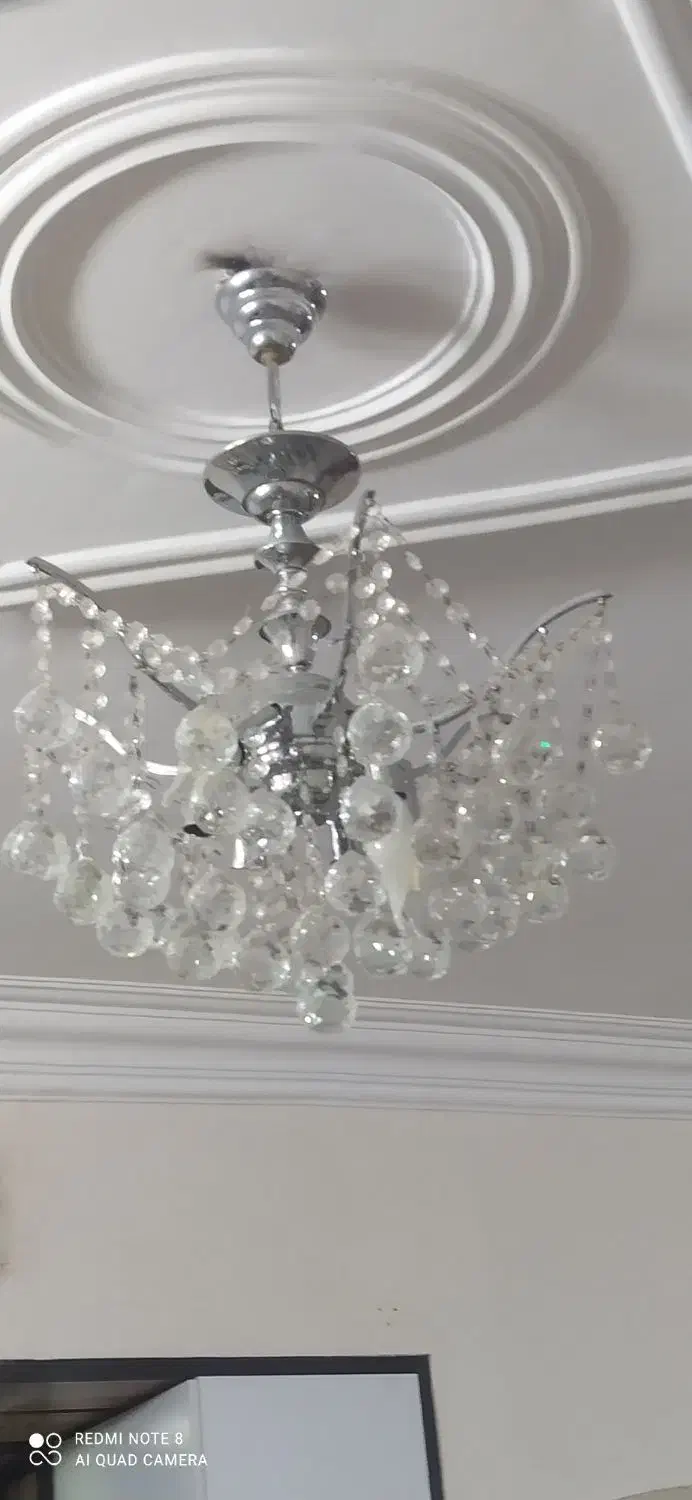 لوستر مدل الماسی|لوستر و چراغ آویز|مشهد, کوه سنگی|دیوار