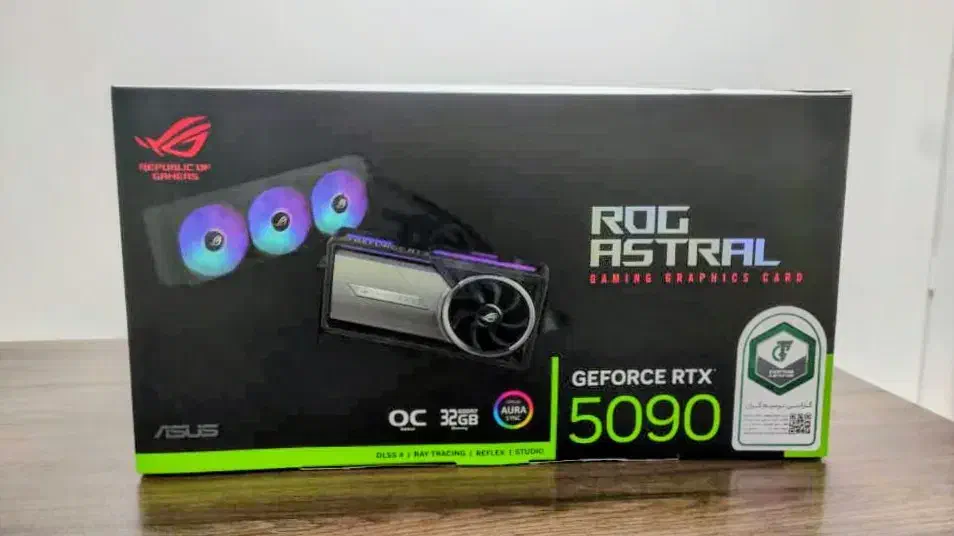 Asus ROG Astral LC RTX 5090 گارانتی|قطعات و لوازم جانبی رایانه|تهران, شهرک چیتگر|دیوار