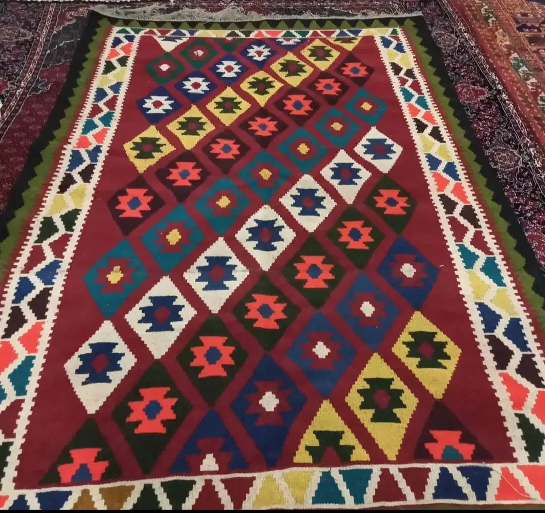 گلیم دستبافت ۶متری|گلیم، جاجیم، گبه|یاسوج, |دیوار