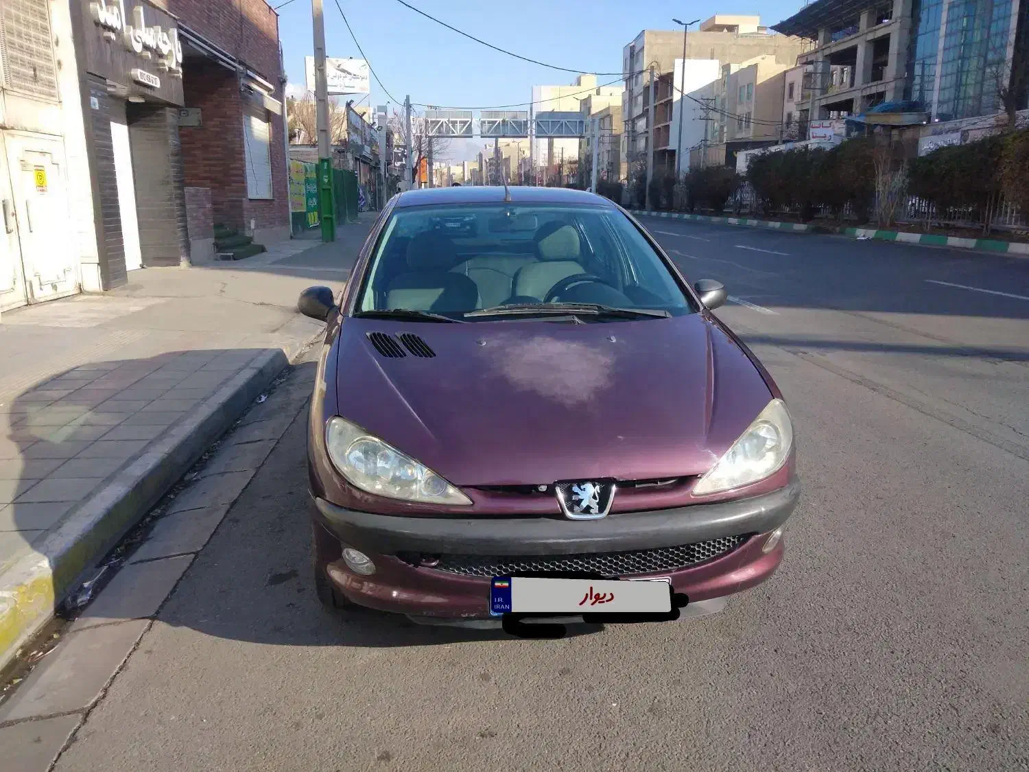 پژو206صندوقدار 89|خودرو سواری و وانت|کرج, گلشهر|دیوار