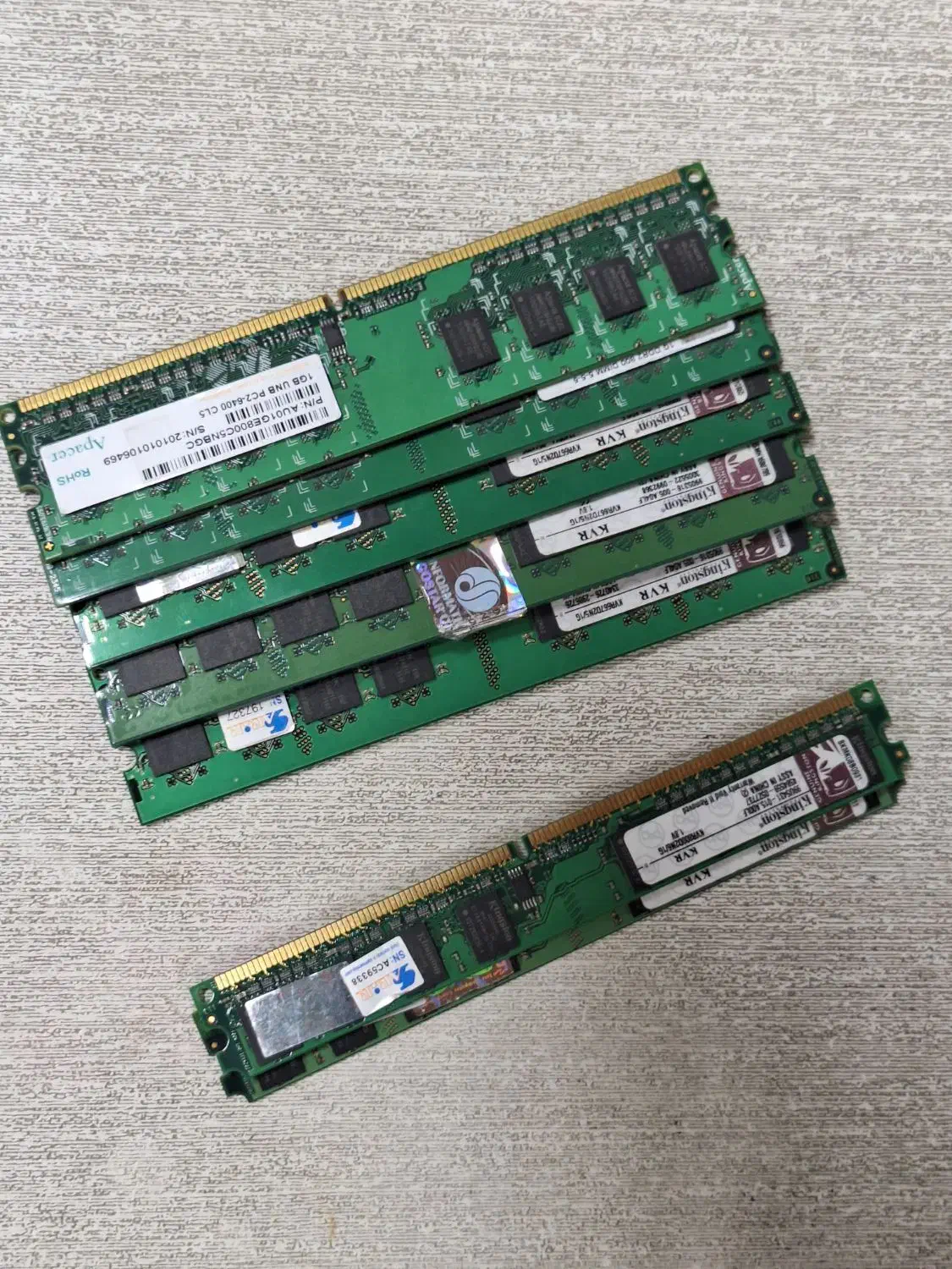 رم DDR2 کامپیوتر|قطعات و لوازم جانبی رایانه|رشت, سعدی (تختی)|دیوار