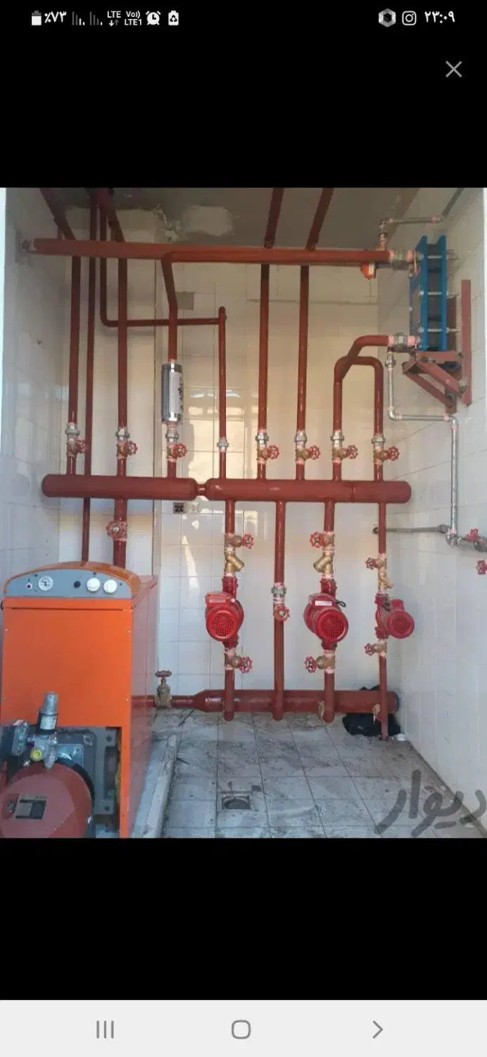 لوله کشی آب ساختمان|خدمات پیشه و مهارت|ایلام, |دیوار